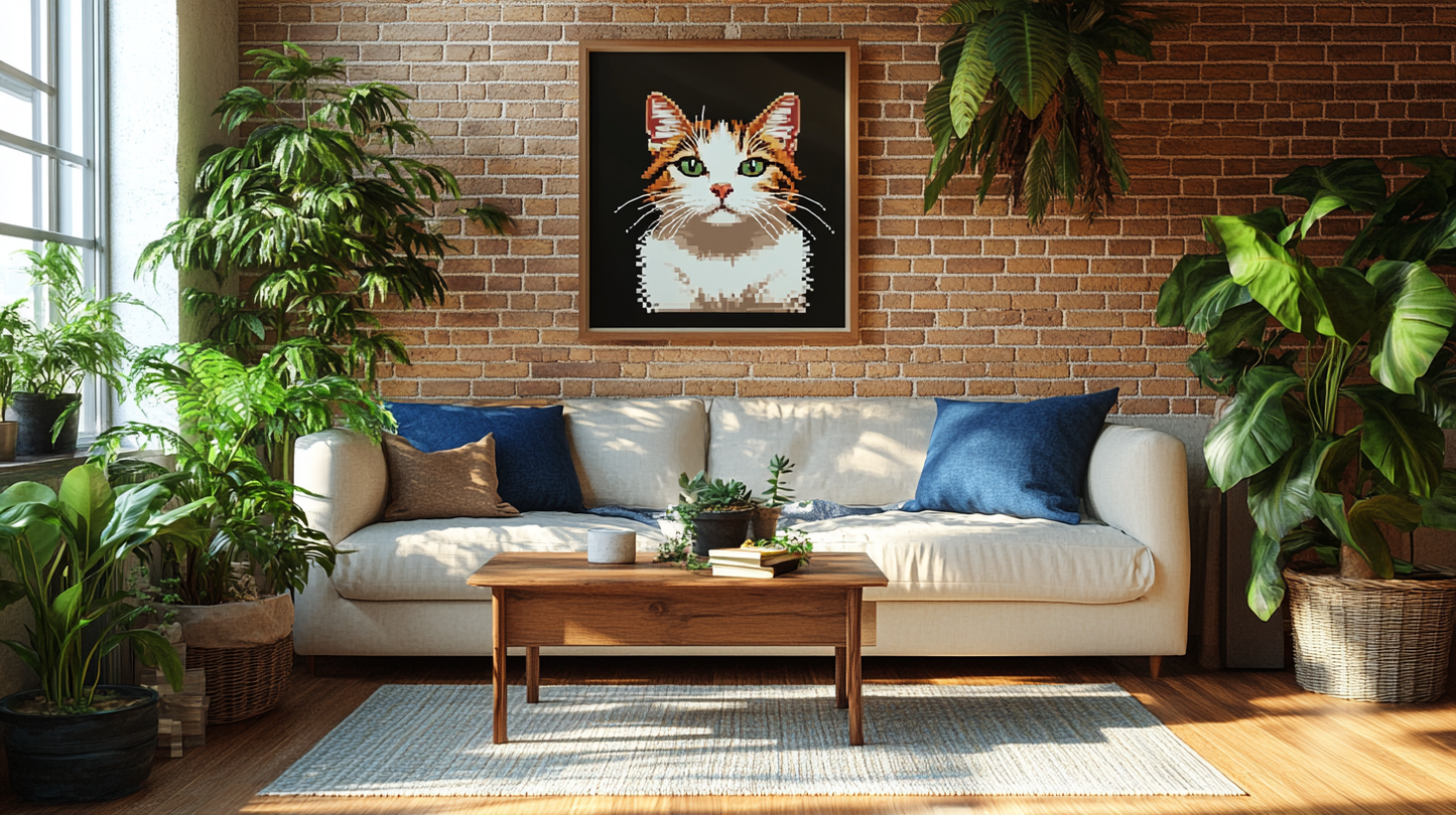 Custom Pet Pixel Art ODM Service - Your White-Label Partner