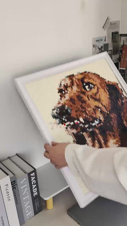 Custom Pet Pixel Art ODM Service - Your White-Label Partner